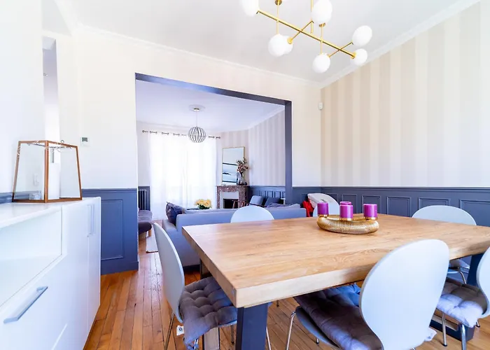 La Belle Adresse Chic, Calme&spacieuse *